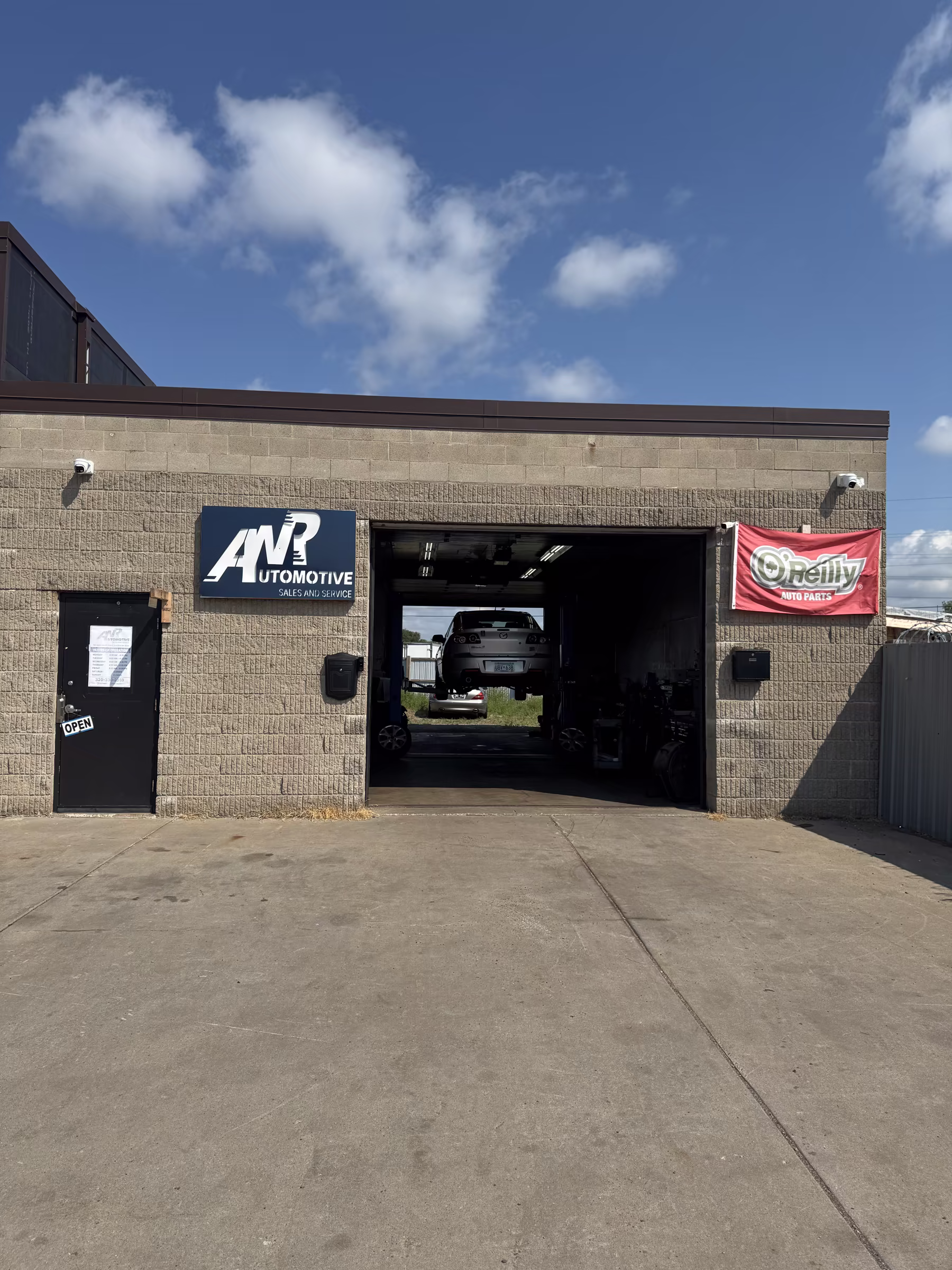 ANR Automotive shop at 540 Apollo Avenue in St. Cloud